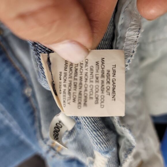 New York and company soho Jean jacket distressed - Picture 8 of 10